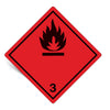 1000 Pieces Hazard Labels Class 3, Without Text