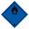 1000 Pieces Hazard Labels Class 4.3, Without Text