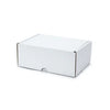 220x160x90 mm single-wall folding box, white