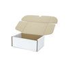 220x160x90 mm single-wall folding box, white