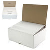 350x250x135 mm Resealable boxes, white