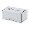 90x60x40 mm Business Card Box With A Christmas Motif, White