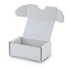 90x60x40 mm Business Card Box With A Christmas Motif, White