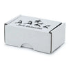 90x60x40 mm Business Card Box With A Christmas Motif, White