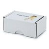 90x60x40 mm Business Card Box With An Easter Motif, White