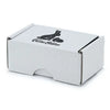 90x60x40 mm Business Card Box With An Easter Motif, White