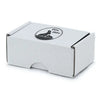 90x60x40 mm Business Card Box With An Easter Motif, White