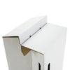 Cardboard Stool 310x310x430 mm White With Digital Printing