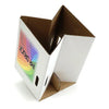 Cardboard Stool 310x310x430 mm White With Digital Printing